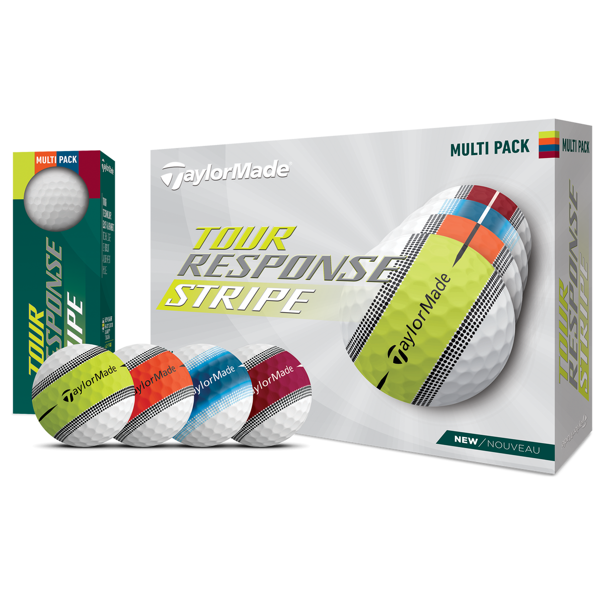 TaylorMade Tour Response Stripe 2023 Golf Balls PGA TOUR Superstore