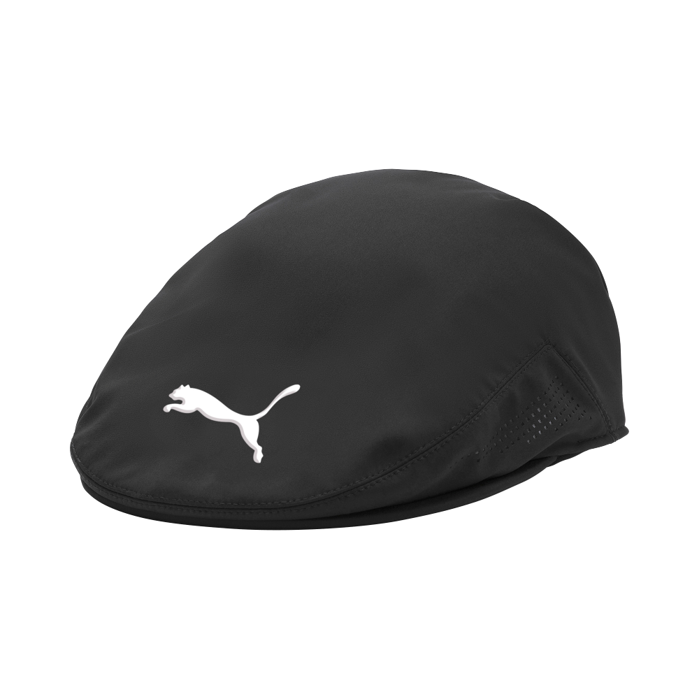 black puma golf hat
