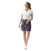 Sportif Dot Collection: Stacey Short Sleeve Polo Shirt