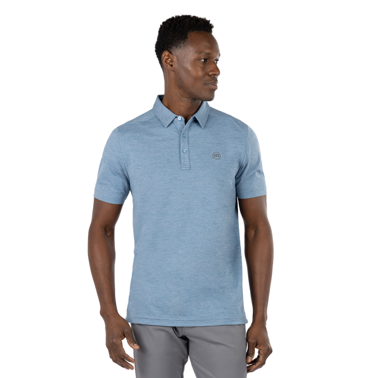 Heating Up Performance Short Sleeve Polo Shirt