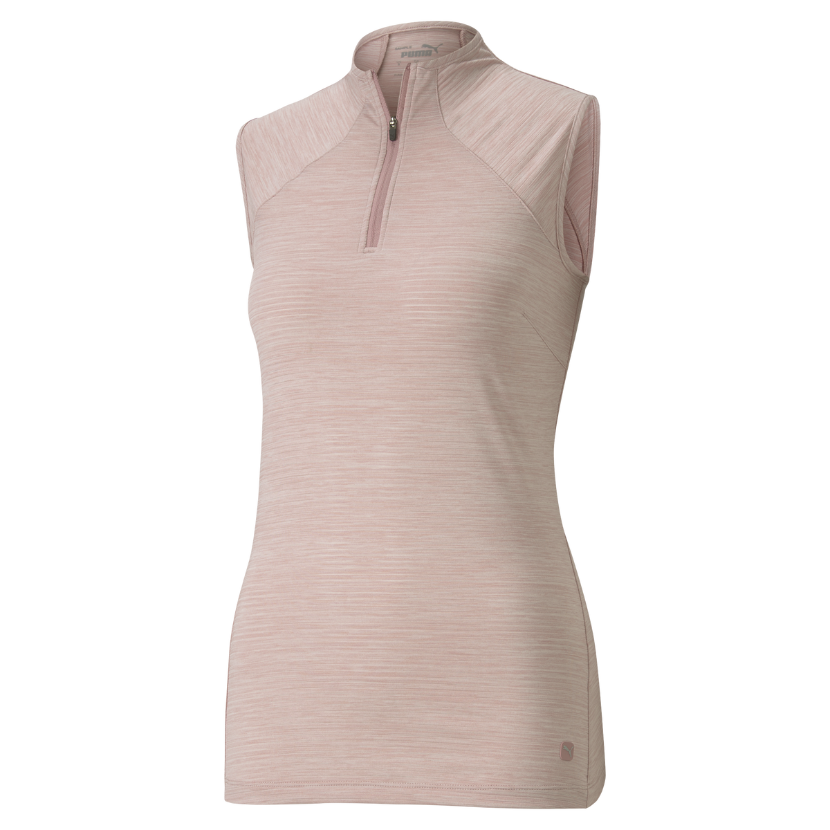 Download Puma Daily Sleeveless Heathered Mock Neck Polo | PGA TOUR ...