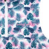 Alternate View 5 of Frond Leaf Quarter Zip Sleeveless Polo Shirt