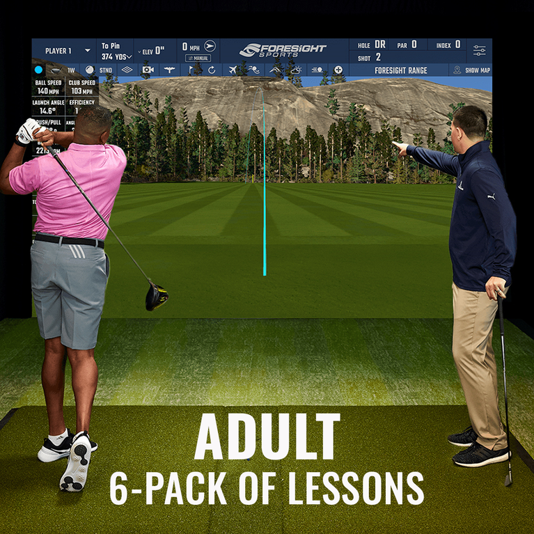 Adult Golf 6-Pack 45 Minute Lessons