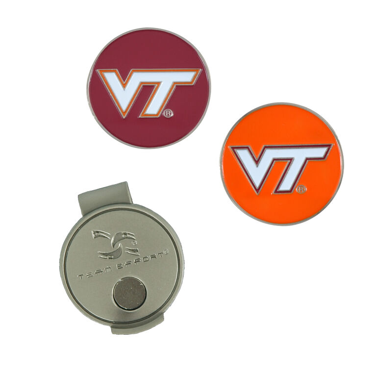 Team Effort Virginia Tech Hokies Hat Clip
