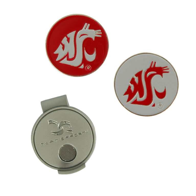Team Effort Washington State Cougars Hat Clip