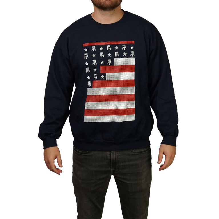 Barstool Sports USA Holiday Ugly Sweater