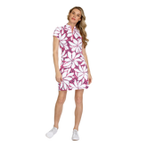 Soaring Symphony Collection: Harianna Jaguar Lotus Sleeveless Dress