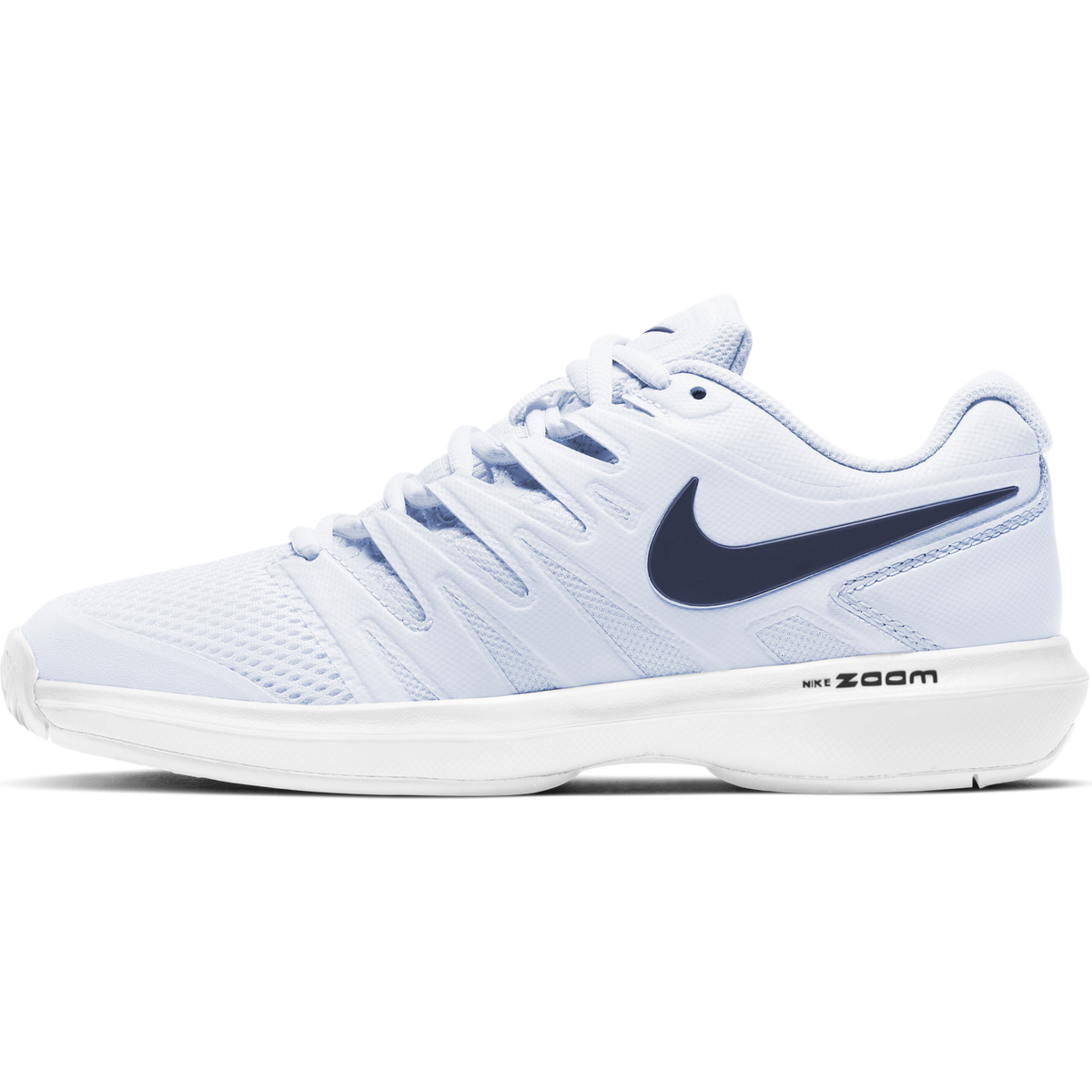NikeCourt Air Zoom Prestige Women's Tennis Shoe Grey/Navy PGA TOUR Superstore