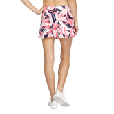 Alternate View 1 of Prismic Leopard Collection: Rare Painted Prism Box Pleat 13.5&quot; Skort