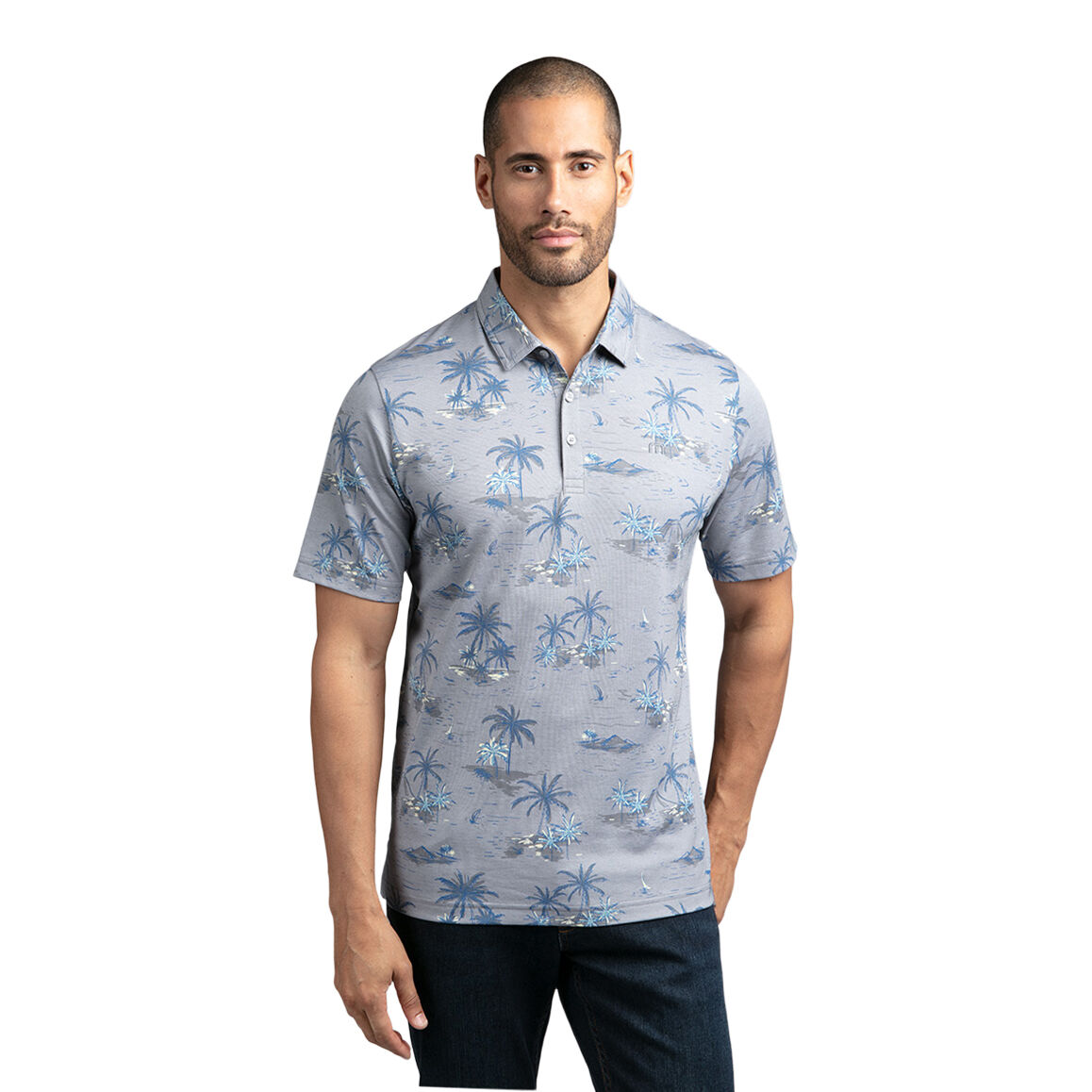 travis mathew palm tree shirt