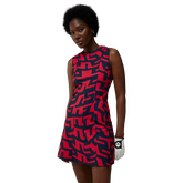 Jasmin Logo Print Sleeveless Dress