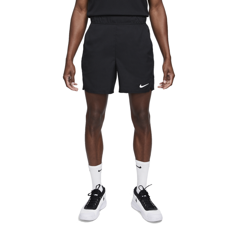 Black nike tennis shorts hotsell