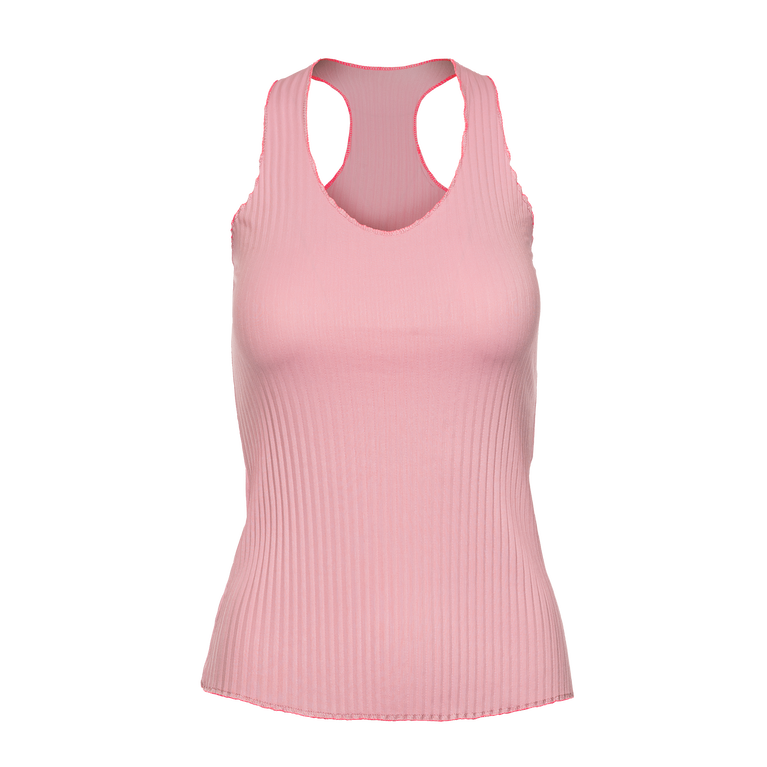 K-Swiss Pleated V-Neck Solid Tank | PGA TOUR Superstore