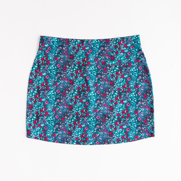 Fall Meadow Floral 16.5&quot; Skort