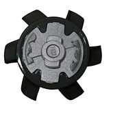 Alternate View 1 of Stealth Golf Cleats &#40;Pins&#41; - Black/Grey