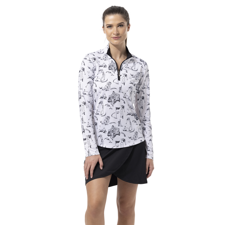 SolCool Birdie Quarter Zip Pullover