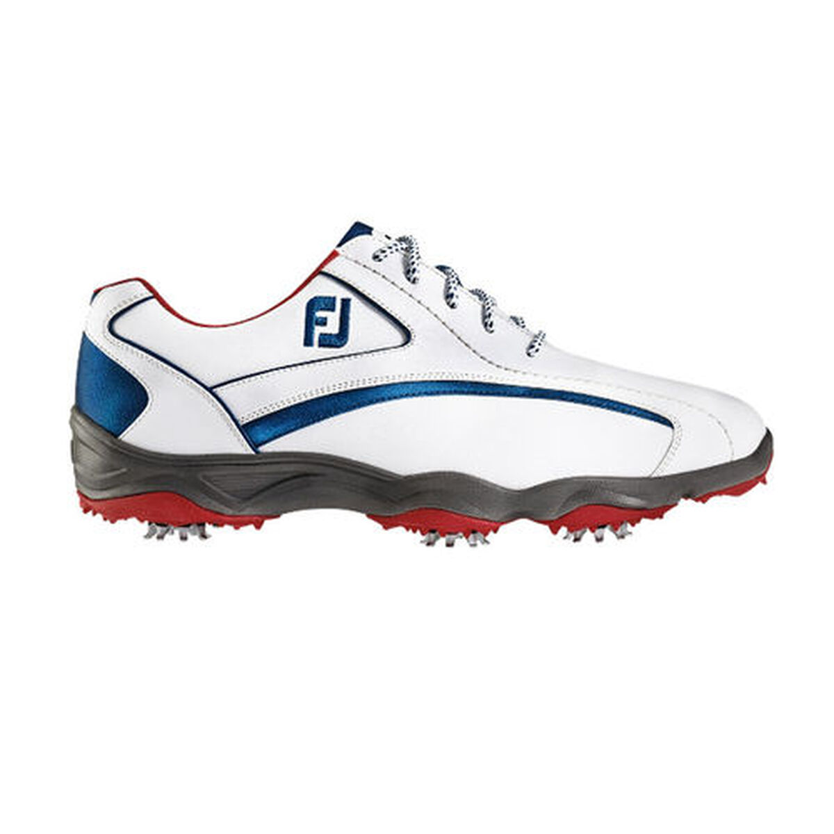FootJoy SuperLites Men's Golf Shoe White/Navy PGA TOUR Superstore