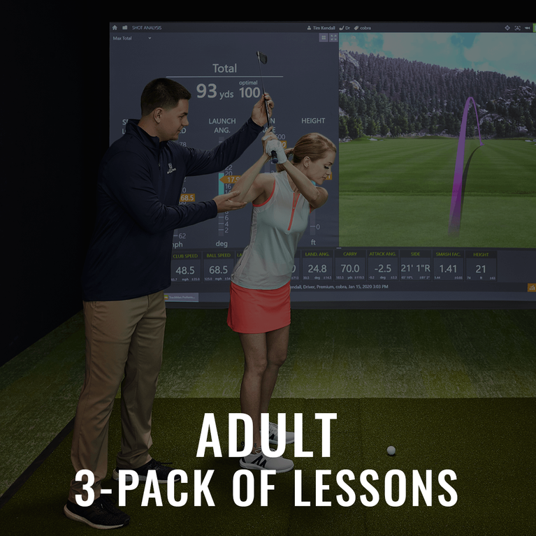 Adult Golf Lesson 3-Pack Gift Certificate