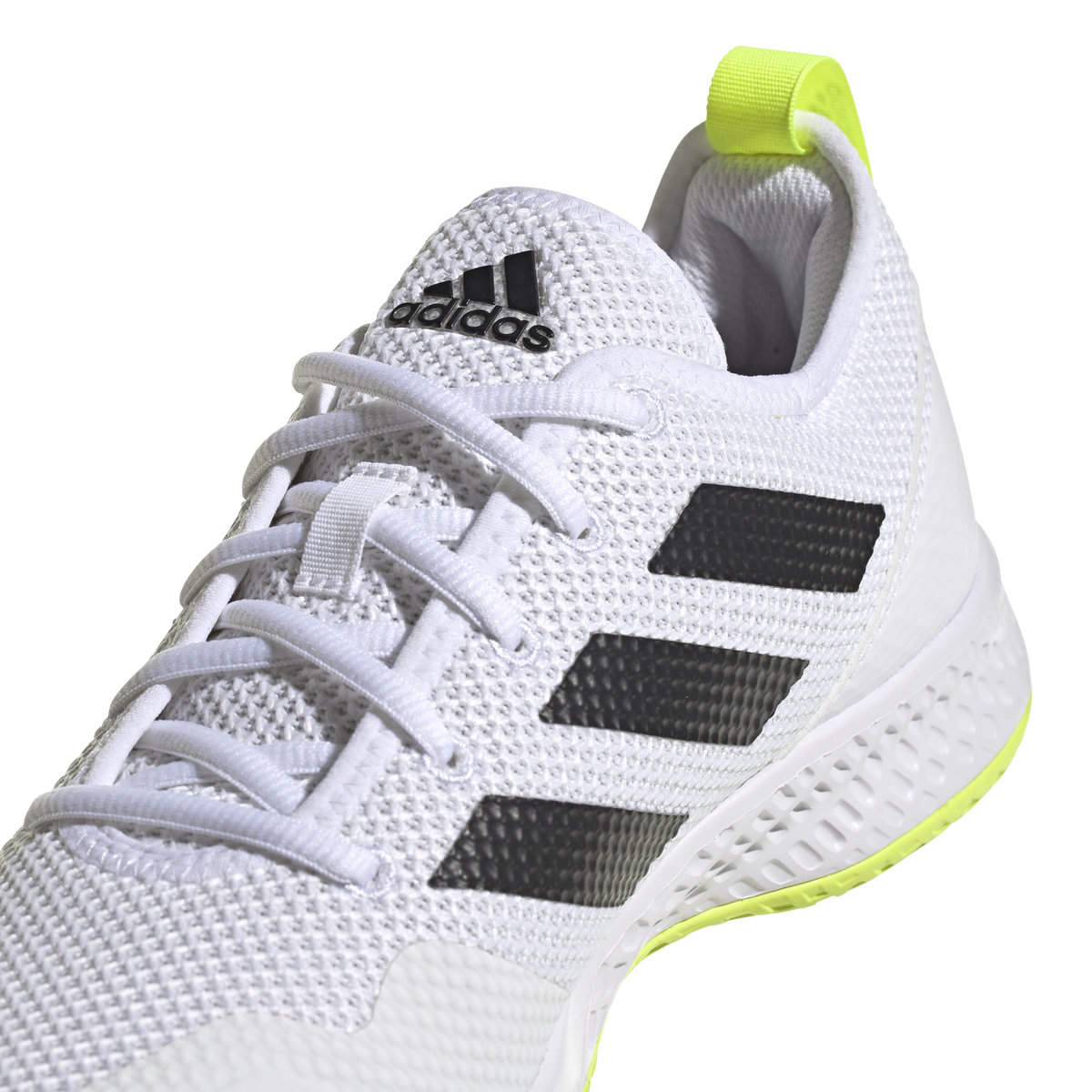 Adidas Court Control Tennis Shoes White/Black PGA TOUR Superstore
