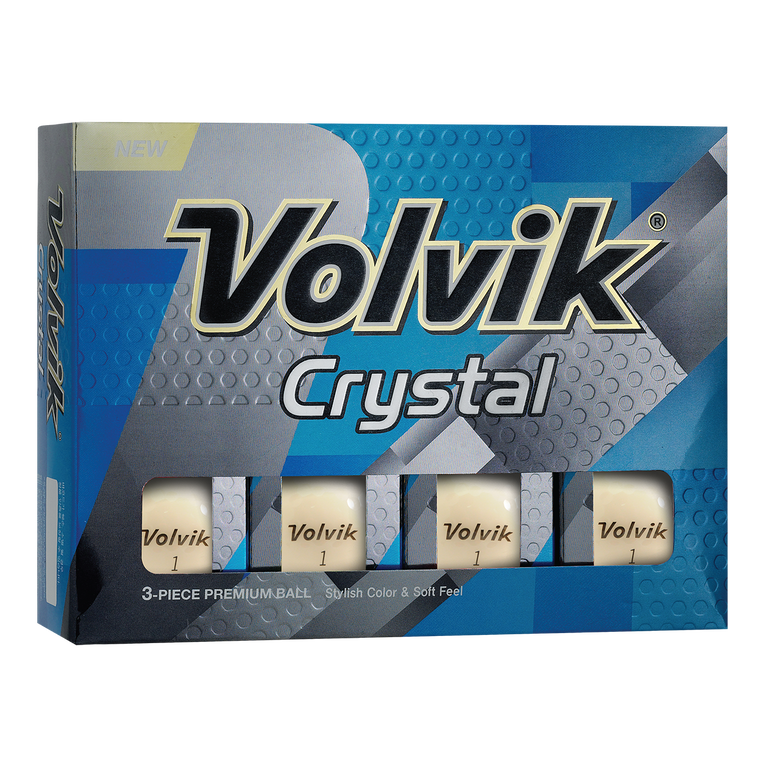 Crystal White Golf Balls