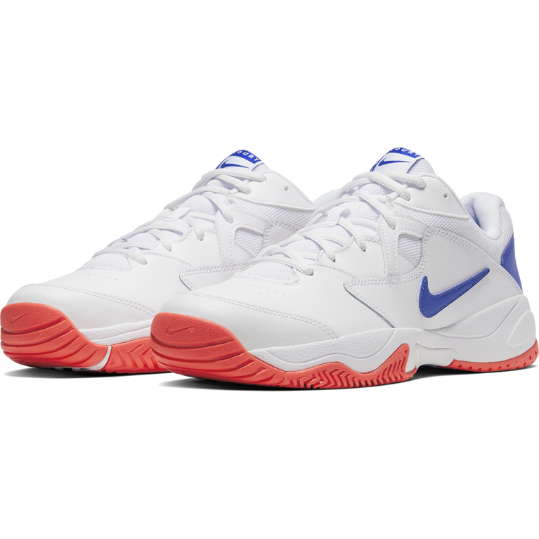 NikeCourt Lite 2 Men #39 s Hard Court Tennis Shoe White/Royal PGA TOUR NikeCourt Lite 2 Men #39 s Hard Court Tennis Shoe White/Royal PGA TOUR