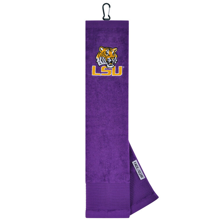 Team Effort LSU Tigers  Tri-Fold Towel