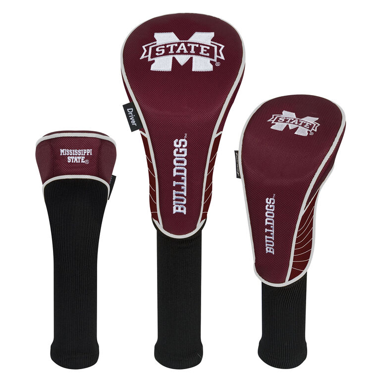 Mississippi State Bulldogs Headcover Set of 3