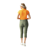 Alternate View 2 of Wild Nature Collection: Macy Candied Orange Short Sleeve Polo Shirt