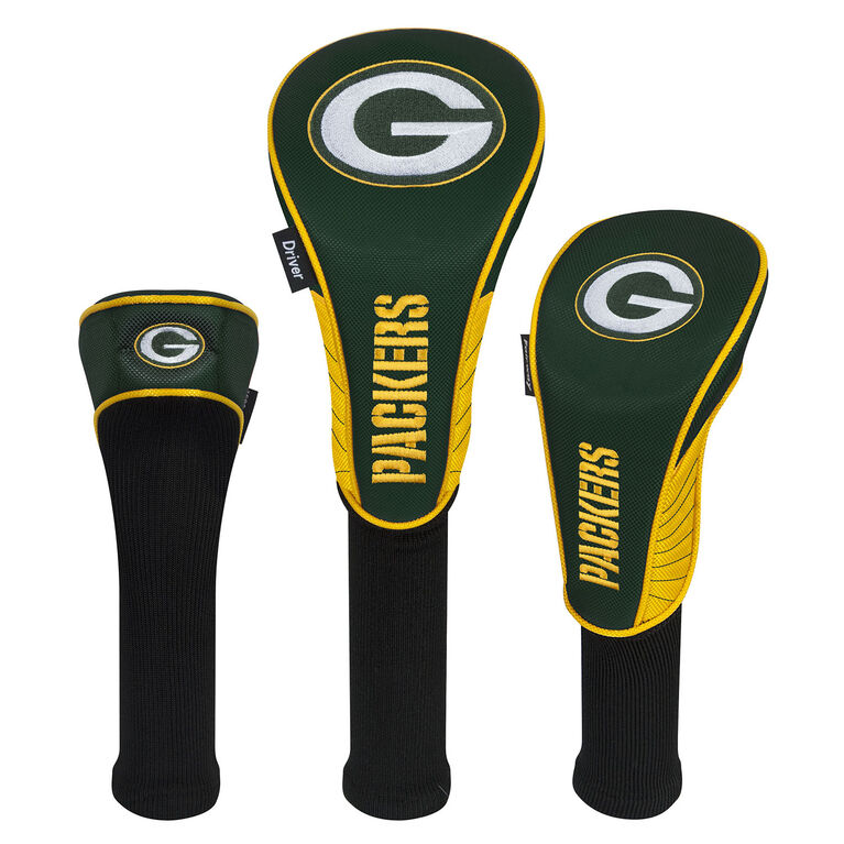 Team Effort Green Bay Packers Set of 3 Headcovers