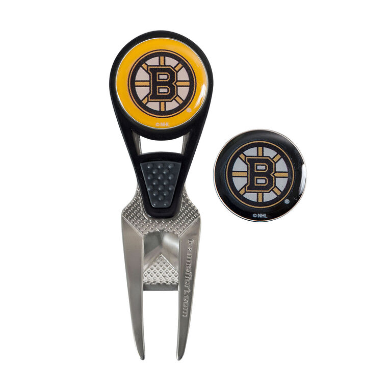 Team Effort Boston Bruins CVX Ball Mark Repair Tool
