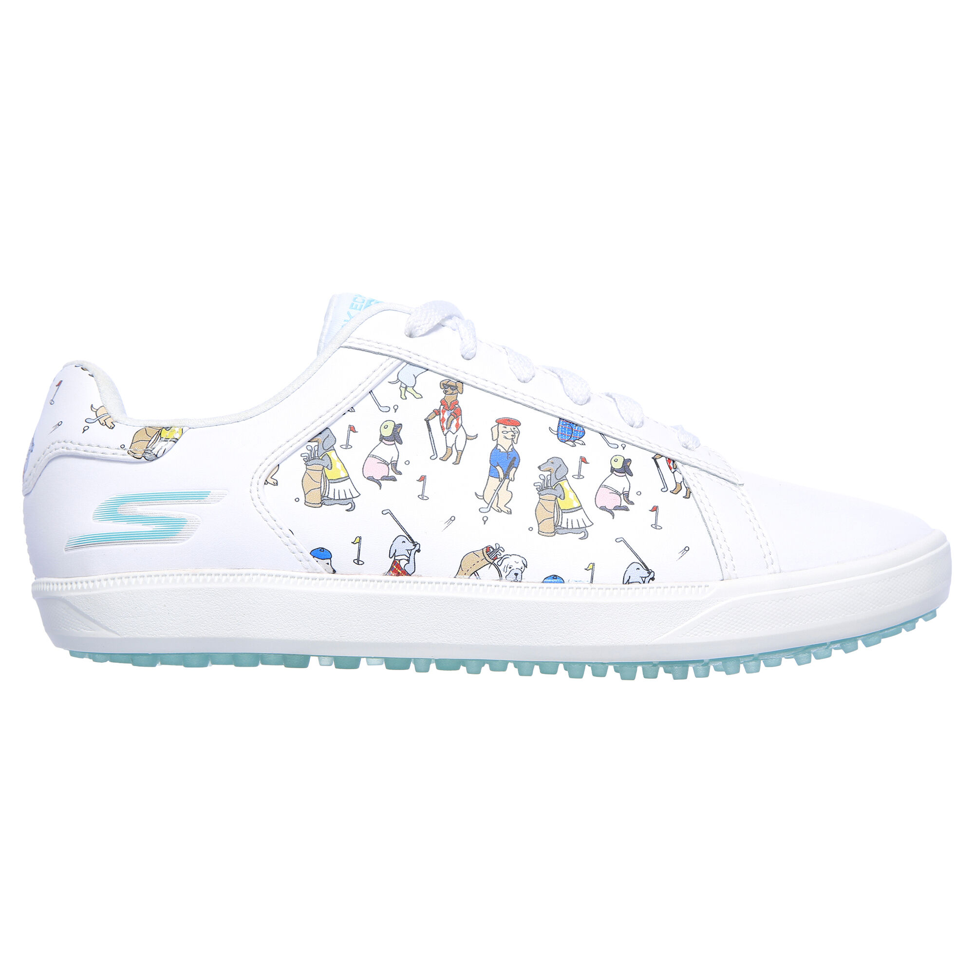 Skechers GO GOLF Drive 4 Dogs at Play Women s Golf Shoe White