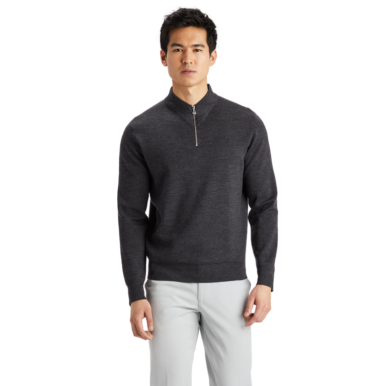 G/FORE V Neck Merino Wool QuarterZip Sweater PGA TOUR Superstore