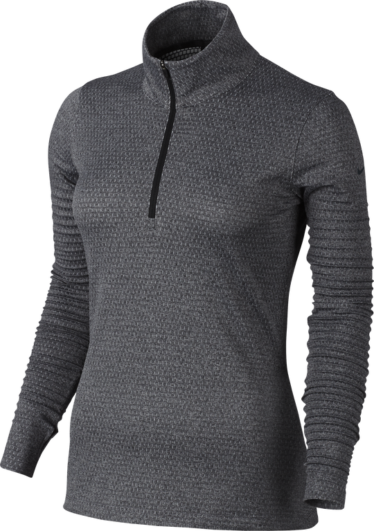 black nike quarter zip womens