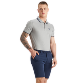 Alternate View 1 of Skull &amp; T&#39;s Debossed Tech Jersey Rib Collar Slim Fit Polo