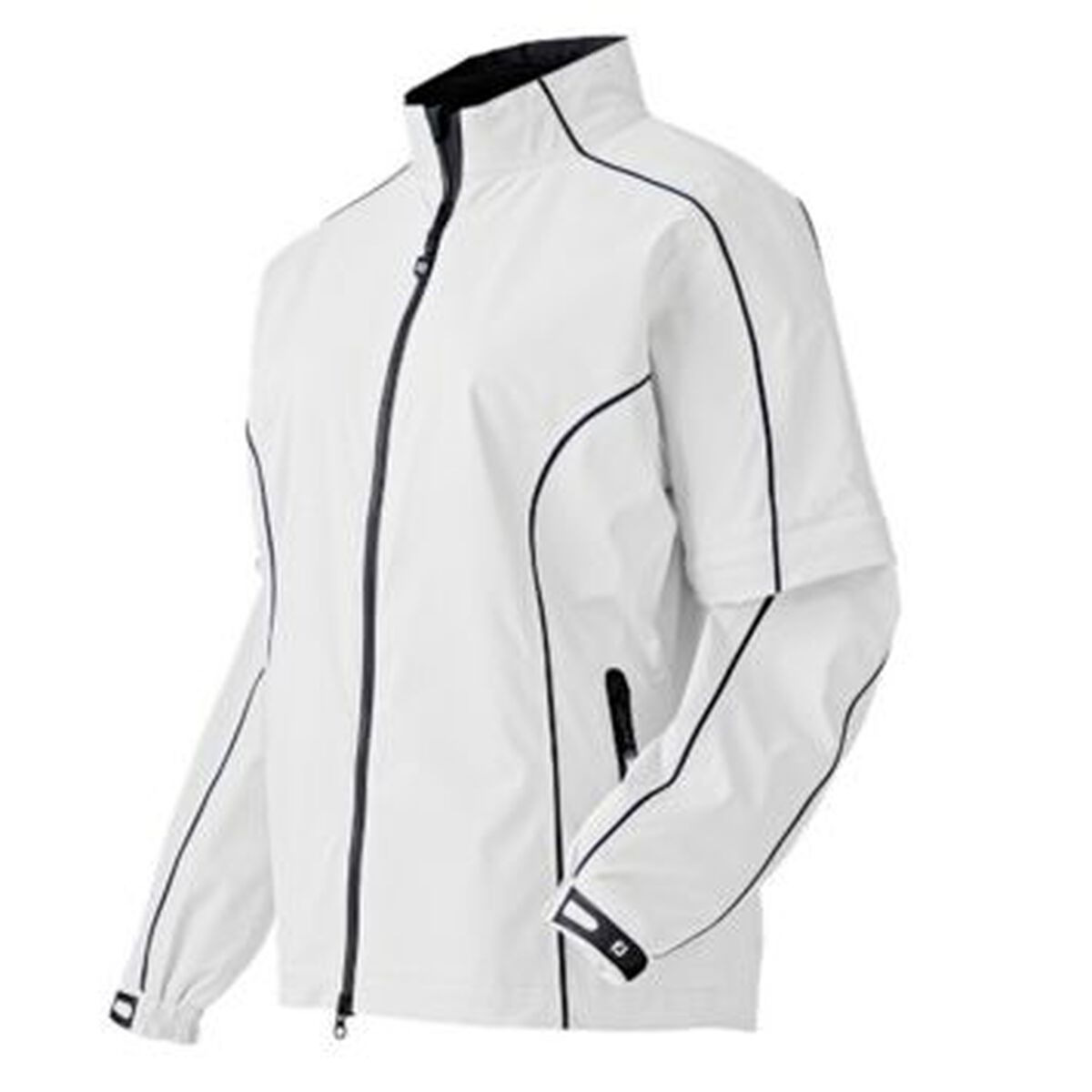 FootJoy DryJoy Performance Women's Rain Jacket White PGA TOUR