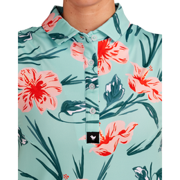 Never Lei Up Sleeveless Polo Shirt