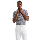 MINI FLORAL TECH JERSEY POLO