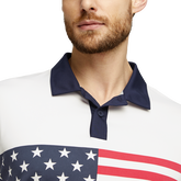 Alternate View 1 of Volition Stars and Bars Polo