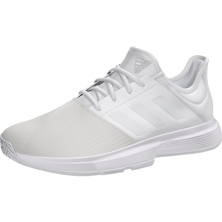 Adidas Adiwear 6 GameCourt Women's Tennis Shoes - White/Grey | PGA TOUR ...