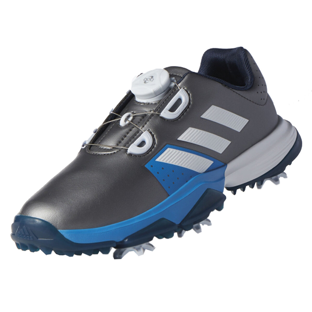 Junior Adipower BOA Junior Golf Shoe - Silver | PGA TOUR Superstore