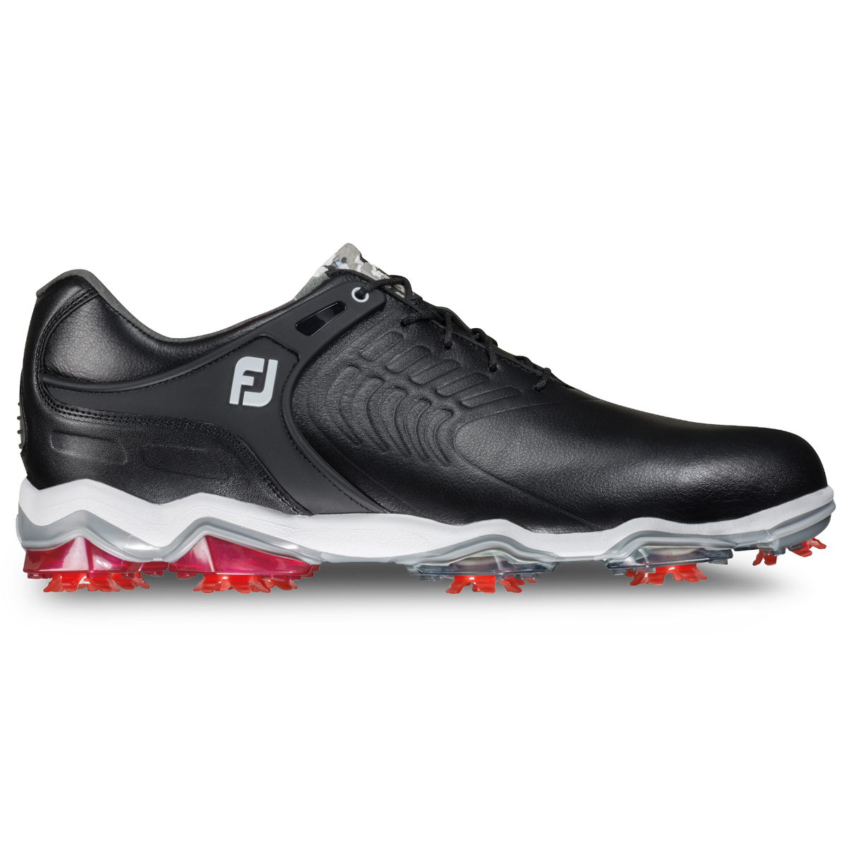 FooJoy TourS Men's Golf Shoe Black/White PGA TOUR Superstore