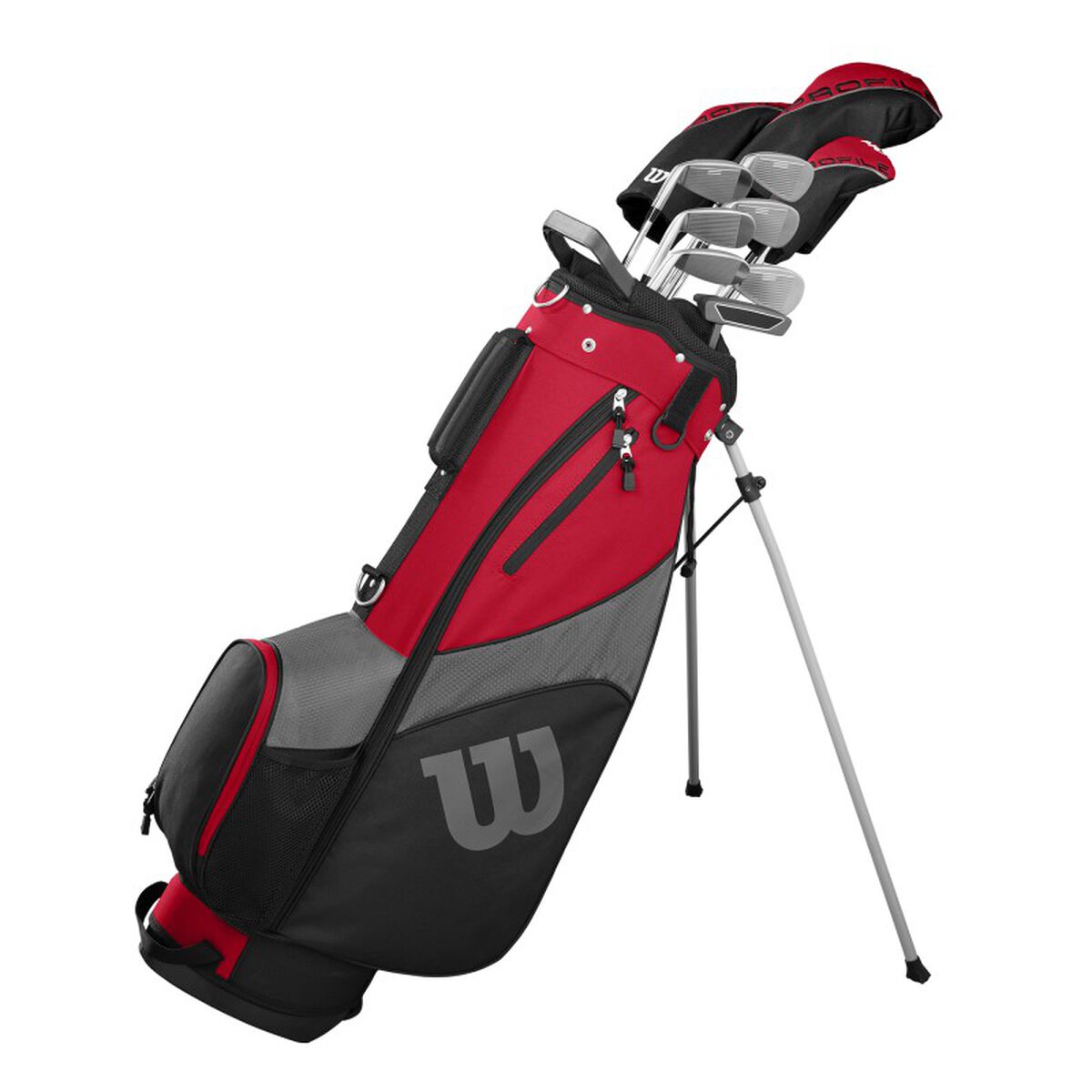 wilson tour velocity men's golf club set