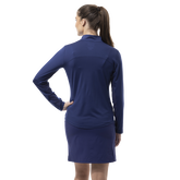 Alternate View 4 of SolCool Draper Print Quarter Zip Pullover