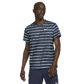 Dri-FIT Victory Digi Stripe Print Men&#39;s Tennis T-Shirt