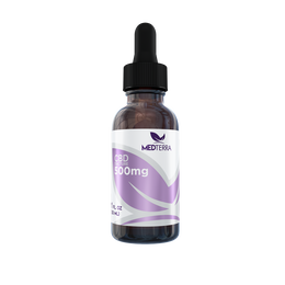 500mg CBD Oil Tincture + MCT Coconut Oil