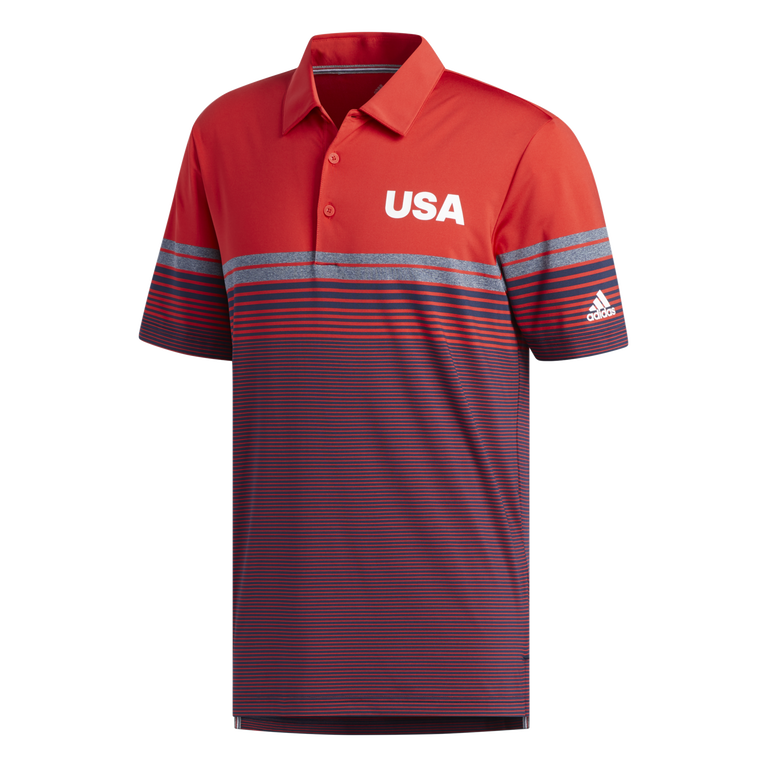 adidas usa golf shirts