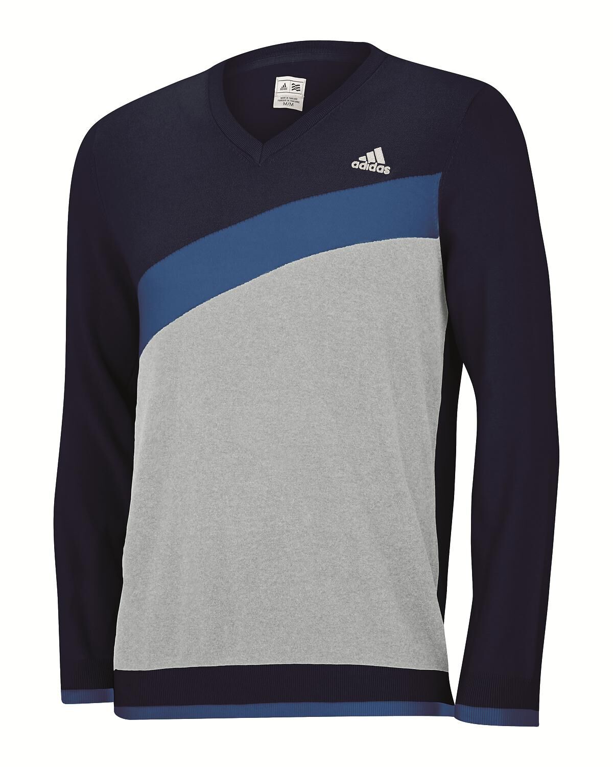 adidas v neck sweater