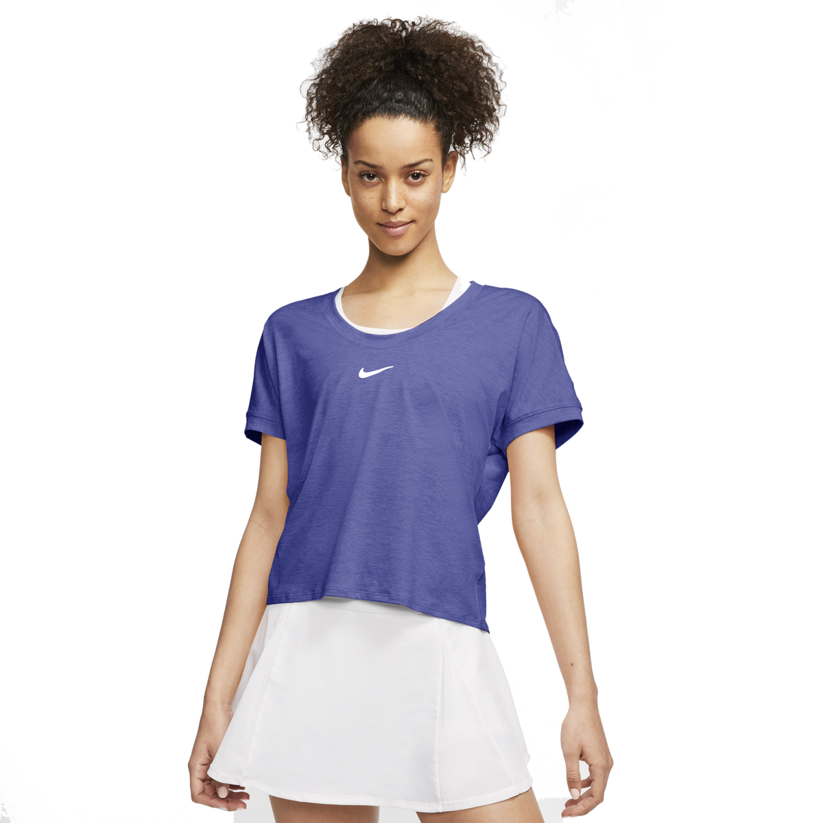 NikeCourt DriFIT Women's Tennis Crop Top Tee Shirt PGA TOUR Superstore