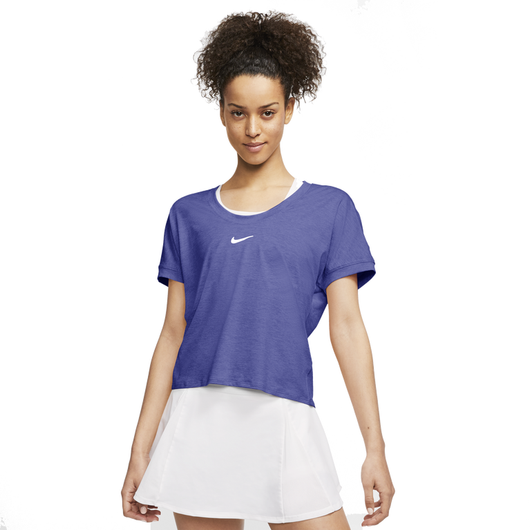 NikeCourt Dri-FIT Women's Tennis Crop Top Tee Shirt | PGA TOUR Superstore