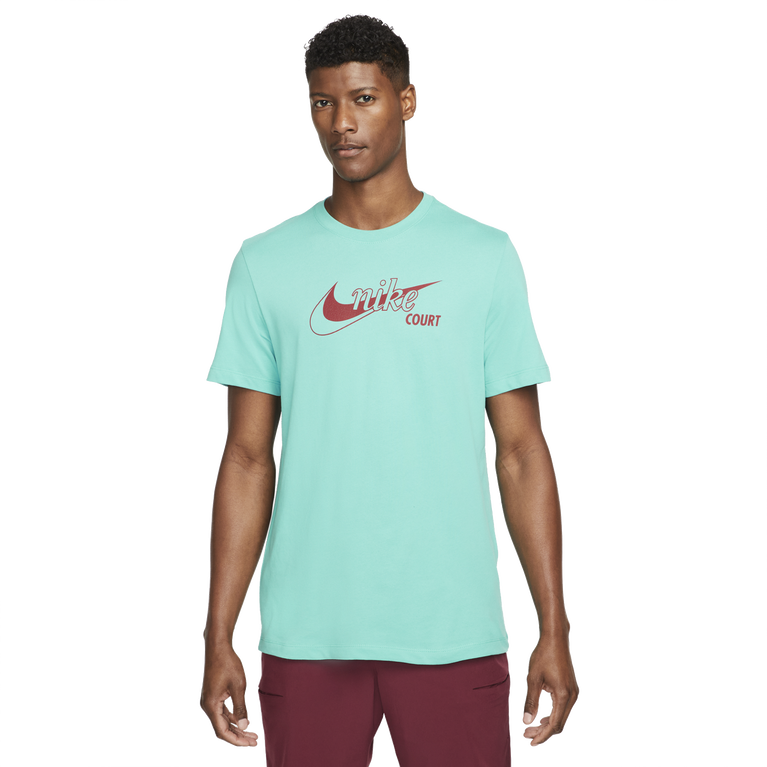NikeCourt Dri-FIT Men's Double Swoosh Tennis T-Shirt | PGA TOUR Superstore